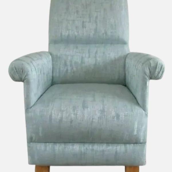 Laura Ashley Duck Egg Armchair Adult Chair Whinfell Fabric Accent Fireside Green
