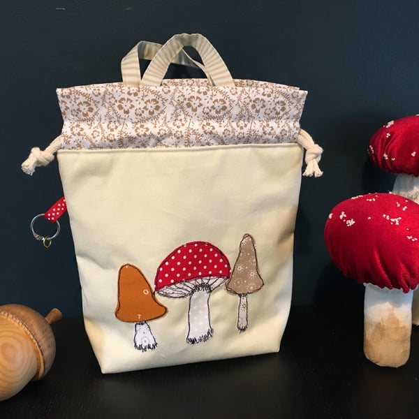 Marvellous Mushrooms Project Bag