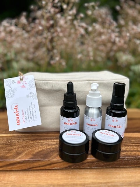 Nourish Skincare Travel Set