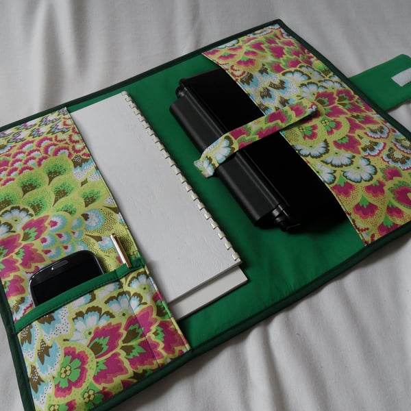 Handmade A4 Fabric Folder