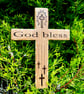 Wooden cross. 