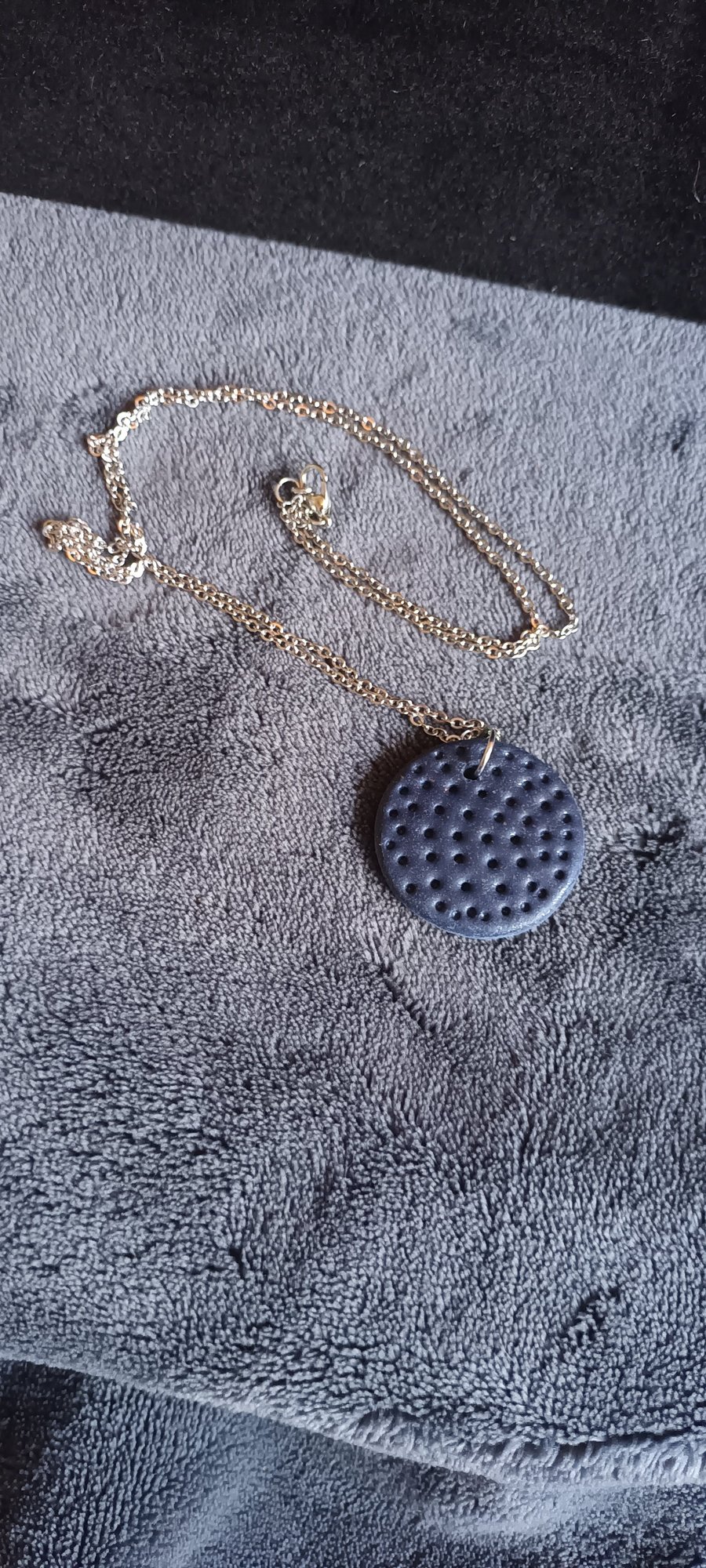 Polymer Clay Long Length 'Fidget Necklace'