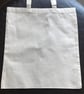 Tote Bags, with slogans on in organic cotton 5oz tote bags with vinyl writing on - Image 8