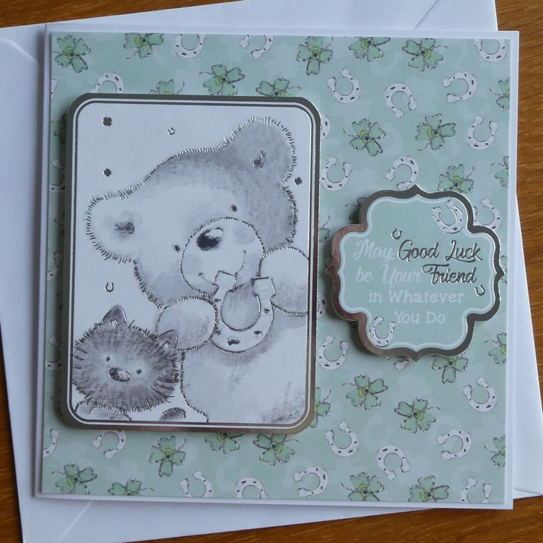 Good Luck Card - May Good Luck be Your Friend in Whatever You Do