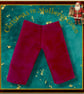 Reserved for Susan - Raspberry Pink Corduroy Trousers - Image 1