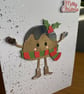 Handmade Figgy Pudding Christmas card  - Image 4