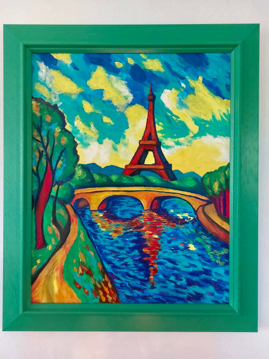The Paris View By The Water