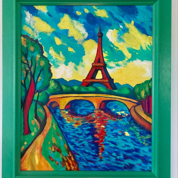 The Paris View By The Water