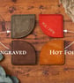 Personalised Leather Corner Bookmark – Handmade Italian Leather Page Marker - Image 10