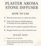 Lion Aroma Stone Diffuser – Handmade Plaster Scent Stone - Image 5