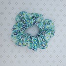 Hair Scrunchie, patterned cotton, medium