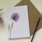 Original handmade card, made in Cornwall