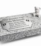 Baby Grave Marker Plaque  Baby Markers Baby Infant Child Grave Plaque  Headstone - Image 2