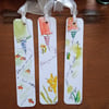 Set of three. Hand drawn and painted 'follow your own path