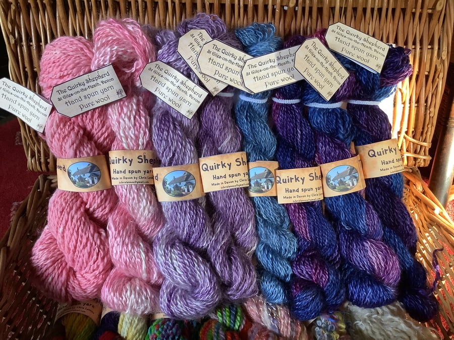 The Quirky Shepherd Hand Spun Yarn