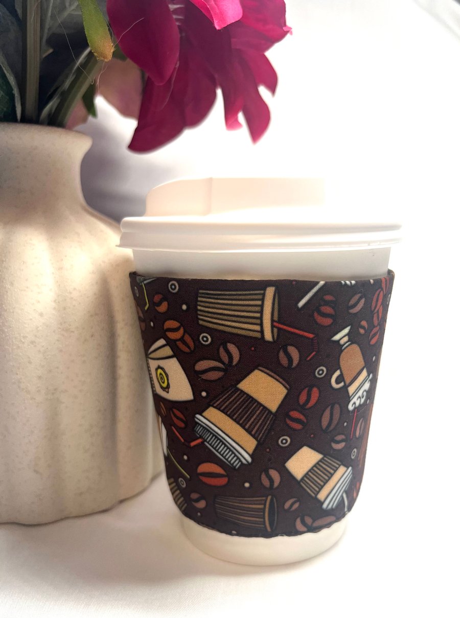 CozyCup Handmade Coffee Sleeve 