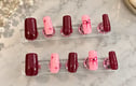 Press-on nails.