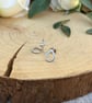 Handmade Silver Dewdrop Earrings - Image 5