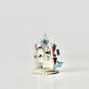 'Happy Easter Bunny'- Glass Dome Decoration
