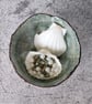 Handmade Coral Sculpture, Hand Painted Mother of Pearl Effect, Seaside Bowl - Image 7
