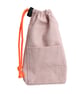 Pink Drawstring Ditty Bag. Upcycled Repurposed Canvas - Image 6