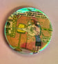 Holographic vintage book pin badge - Dennis the menace bigger drip