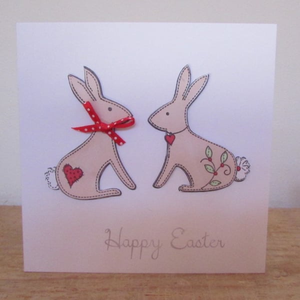 Easter Rabbits Card