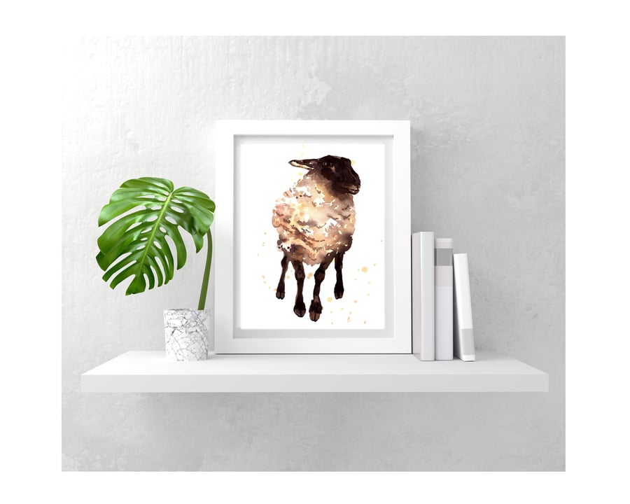 Sheep Art Print