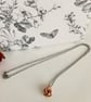 Pure Copper Infinity Love Knot Necklace 7th, 9th, 22nd Anniversary Gift for Her - Image 2