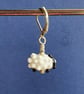 Tiny Glass Sheep Stitch Marker - Image 3