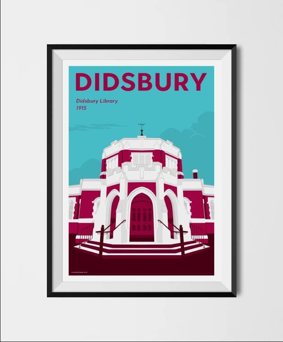 DIDSBURY - Didsbury Library (Manchester) FREE UK P&P