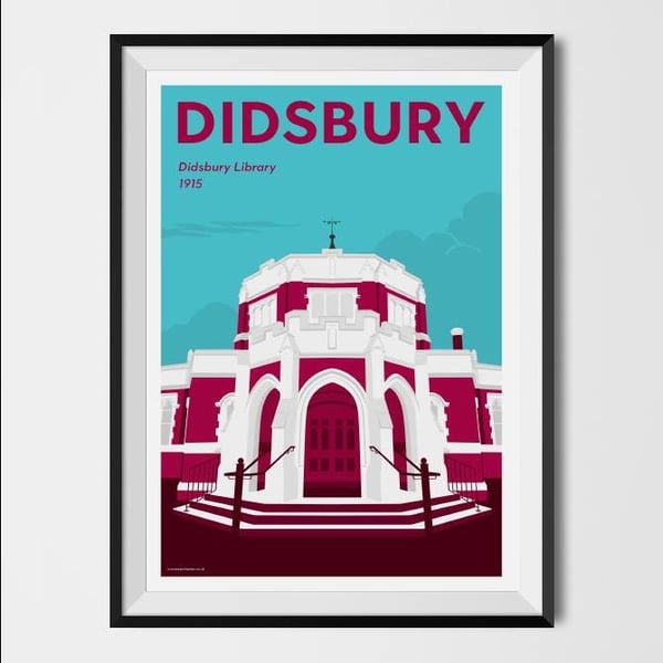 DIDSBURY - Didsbury Library (Manchester) FREE UK P&P