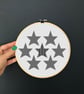 Blackwork Stars Embroidery Chart: 6 inch Hoop PDF Design (Download - Image 8