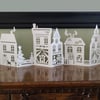 Intricate Christmas Village Scene Pop Up Decoration 