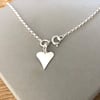 Sterling Silve Heart Charm Ankle Anklet, Silver Ankle Jewellery