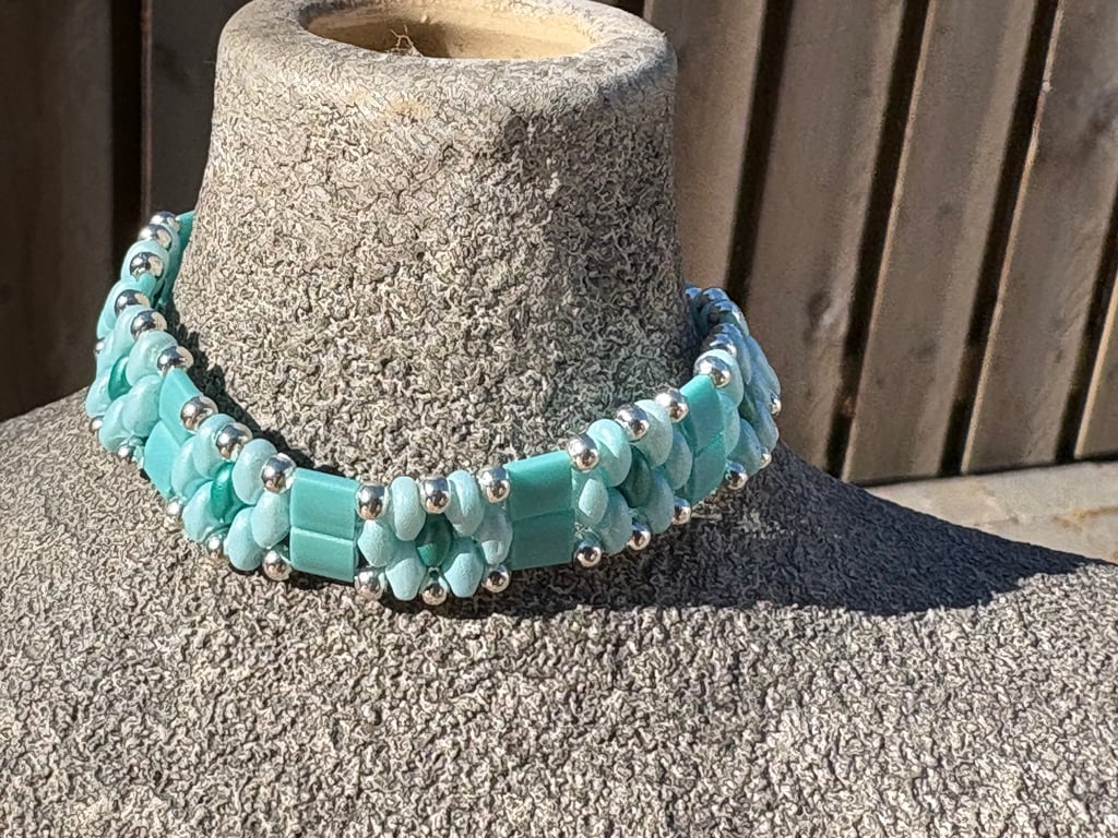 Mosaic bracelet- Turquoise