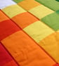 Colour Explosion Baby Quilt or Playmat - Image 2