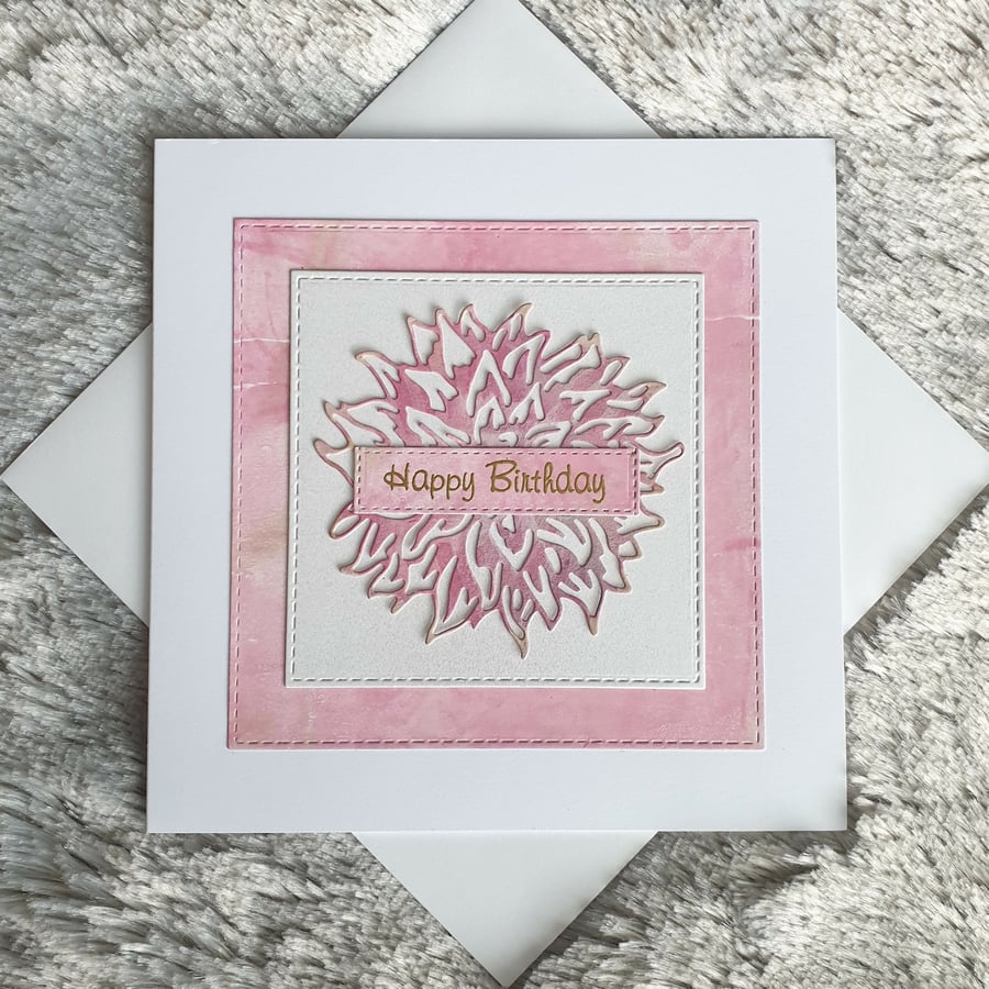 Pink Birthday Card 