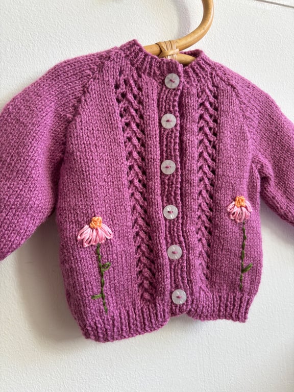 Echinacea Cardigan