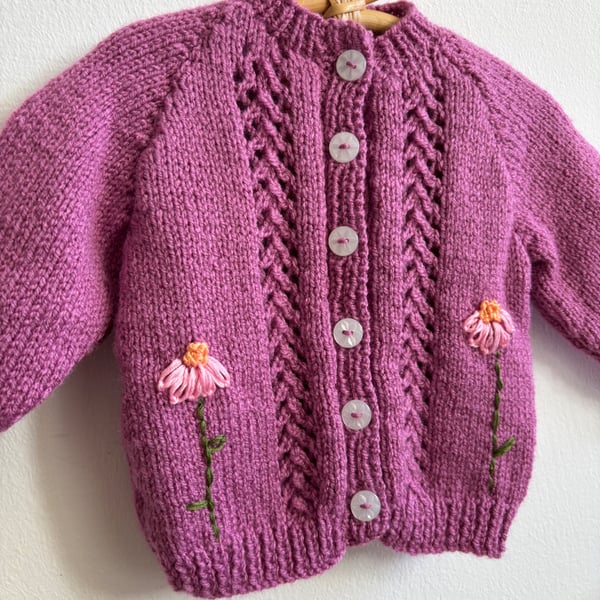 Echinacea Cardigan