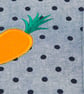 Dotty Chambray Appliquéd Waistcoat 1 - 2 Years - Image 3