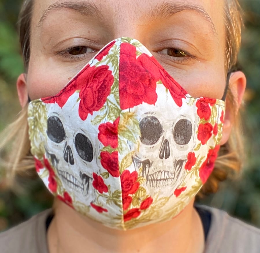 Triple Layer Skull Face Covering