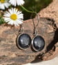 Dandelion Seed Resin Earrings, 304 Stainless Steel, Made in Scotland - Image 3