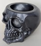 Resin Skull Bowl - Metalic Silver  - Image 4