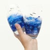 Stormy Seas Drinking Glasses Blue x 2