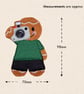 Photography Gingerbread Decoration - Embroidered Photographer Character - Image 5
