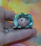 Original Squat Gnome 'Erik' 1" OOAK Sculpt Ann Galvin - Image 3