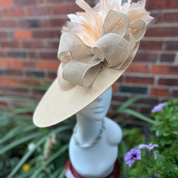 Beautiful Handmade hat, Hat for the Races, Hats for Ascot, Special Occasion Hats