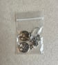 Lazy Daisy Tree of Life Dangle Earrings With Rose Quartz - Silver Colour Metal  - Image 5
