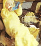 VINTAGE KNITTING PATTERN Baby Sleeping Bag